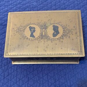 Vintage Gold Decorative Box
